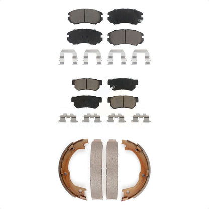 [Avant + Arrière] Kit de plaquette (céramique) de frein pour 2006-2009 Hyundai Azera KCN-100016