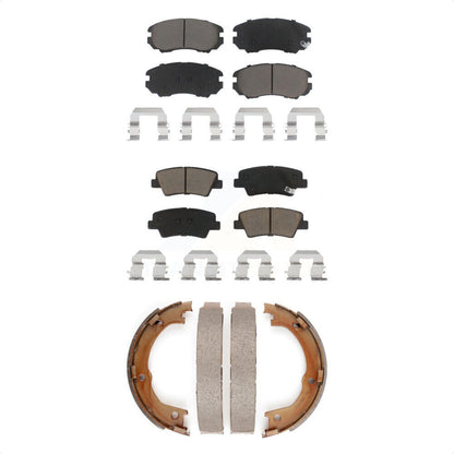 [Avant + Arrière] Kit de plaquette (céramique) de frein pour 2007-2009 Kia Amanti KCN-100017