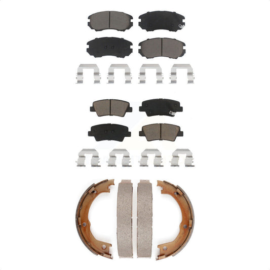 [Avant + Arrière] Kit de plaquette (céramique) de frein pour 2007-2009 Kia Amanti KCN-100017
