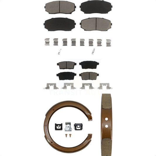 [Avant + Arrière] Kit de plaquette (céramique) de frein pour Ford Edge Mazda CX-9 CX-7 Lincoln MKX KCN-100028
