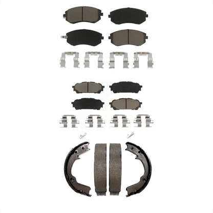 [Avant + Arrière] Kit de plaquette (céramique) de frein pour Subaru Forester Impreza Saab 9-2X KCN-100030
