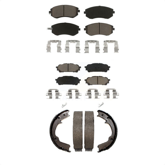 [Avant + Arrière] Kit de plaquette (céramique) de frein pour Subaru Forester Impreza Saab 9-2X KCN-100030