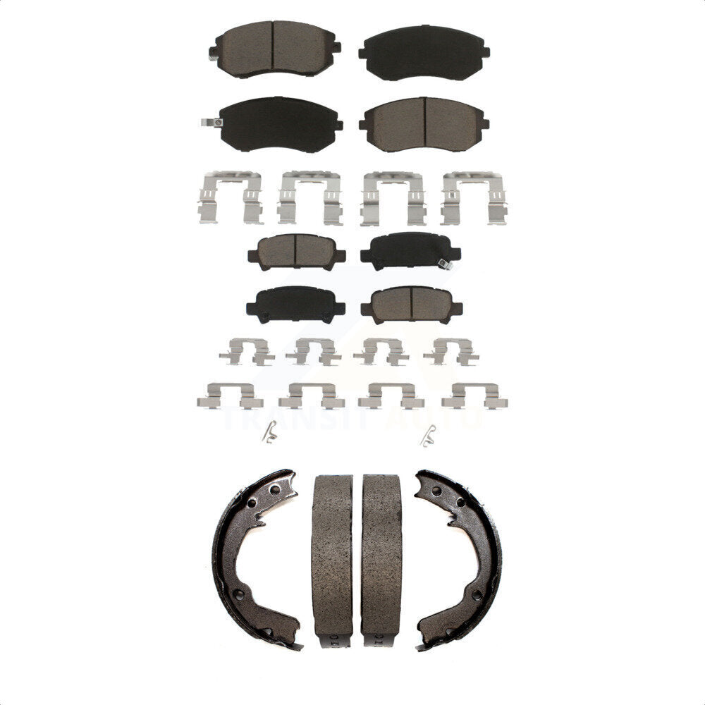 [Avant + Arrière] Kit de plaquette (céramique) de frein pour Subaru Impreza Forester KCN-100031