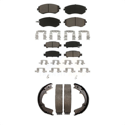 [Avant + Arrière] Kit de plaquette (céramique) de frein pour Subaru Impreza Forester KCN-100031