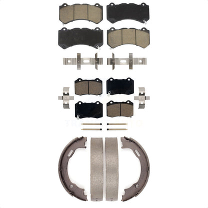 [Avant + Arrière] Kit de plaquette (céramique) de frein pour Dodge Charger Challenger KCN-100035