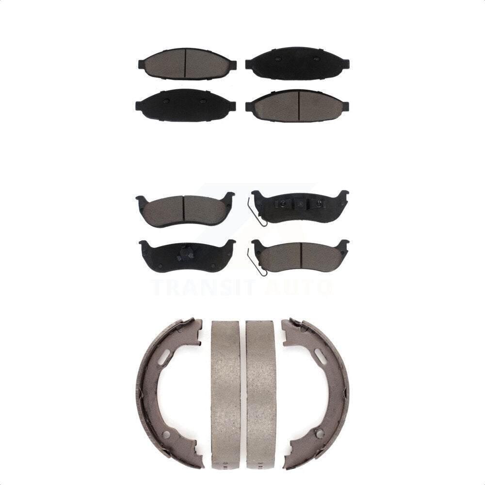 [Avant + Arrière] Kit de plaquette (céramique) de frein pour 2004-2008 Chrysler Pacifica KCN-100037