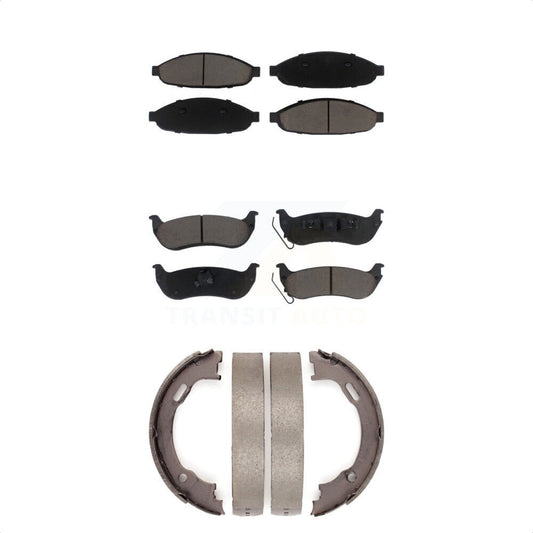 [Avant + Arrière] Kit de plaquette (céramique) de frein pour 2004-2008 Chrysler Pacifica KCN-100037