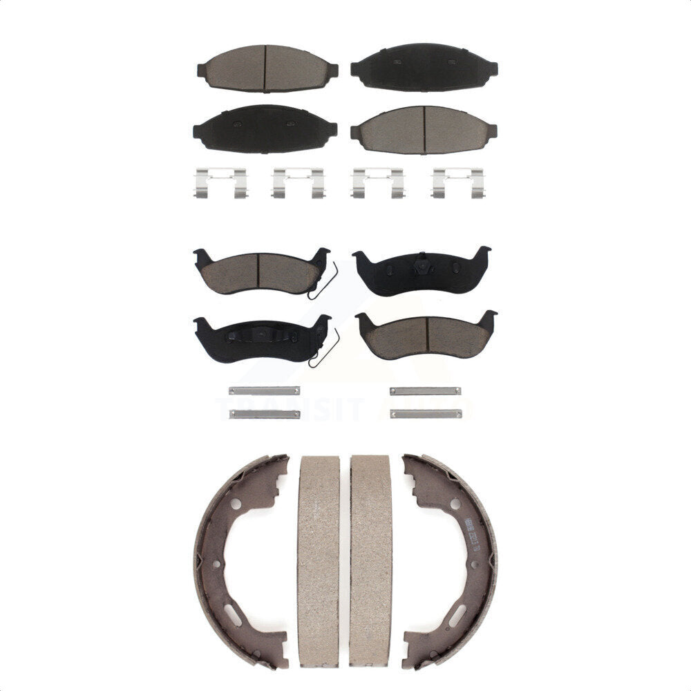 [Avant + Arrière] Kit de plaquette (céramique) de frein pour 2003-2004 Mercury Grand Marquis Ford Crown Victoria Marauder KCN-100038