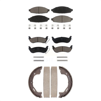 [Avant + Arrière] Kit de plaquette (céramique) de frein pour 2003-2004 Mercury Grand Marquis Ford Crown Victoria Marauder KCN-100038