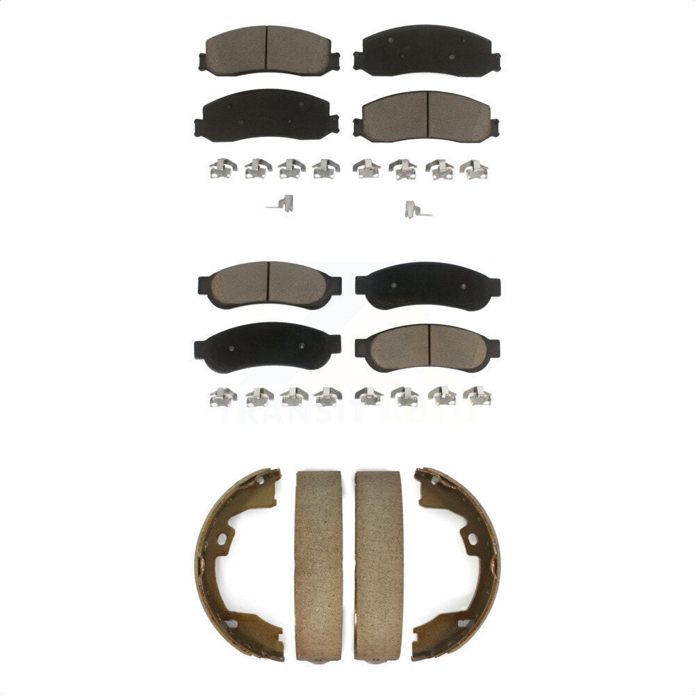 [Avant + Arrière] Kit de plaquette (céramique) de frein pour Ford F-250 Super Duty F-350 KCN-100040