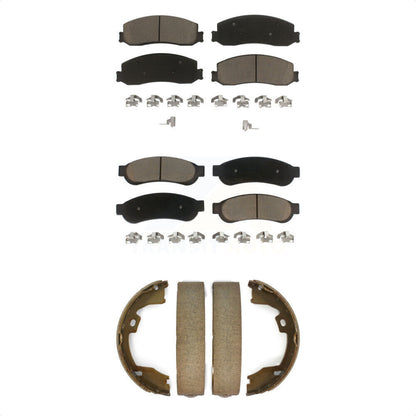 [Avant + Arrière] Kit de plaquette (céramique) de frein pour Ford F-250 Super Duty F-350 KCN-100040
