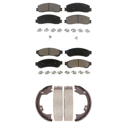 [Avant + Arrière] Kit de plaquette (céramique) de frein pour Ford F-350 Super Duty F-250 KCN-100041
