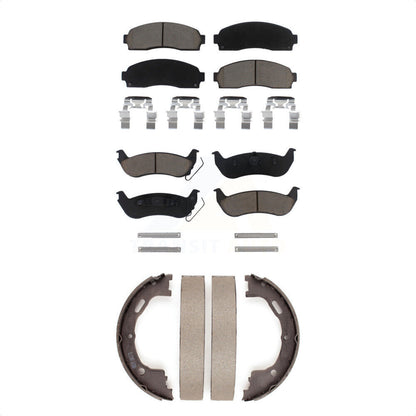 [Avant + Arrière] Kit de plaquette (céramique) de frein pour Ford Ranger Mazda B2300 KCN-100045