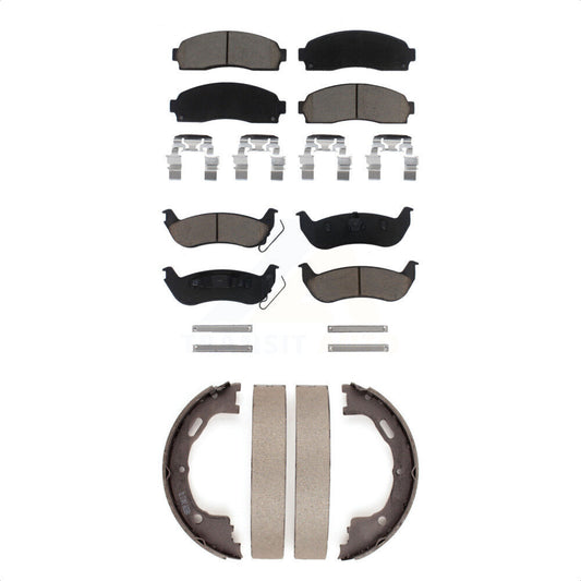 [Avant + Arrière] Kit de plaquette (céramique) de frein pour Ford Ranger Mazda B2300 KCN-100045