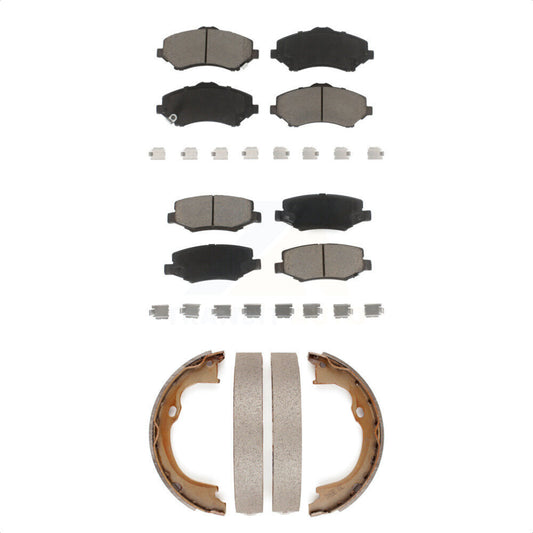 [Avant + Arrière] Kit de plaquette (céramique) de frein pour Jeep Wrangler Liberty Dodge Nitro JK KCN-100047