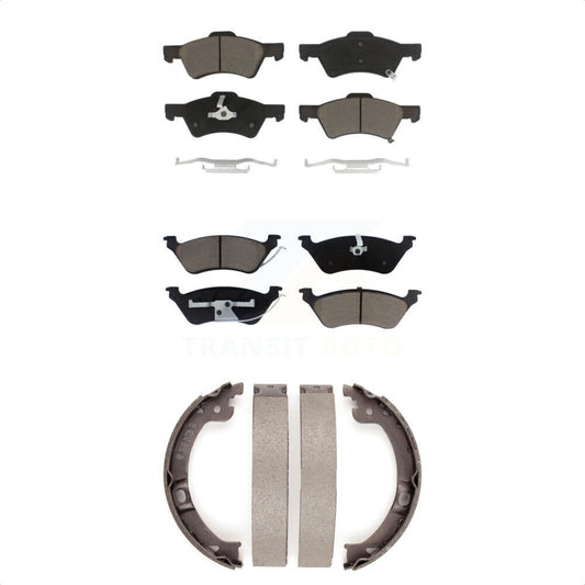[Avant + Arrière] Kit de plaquette (céramique) de frein pour Dodge Grand Caravan Chrysler Town & Country Voyager KCN-100051