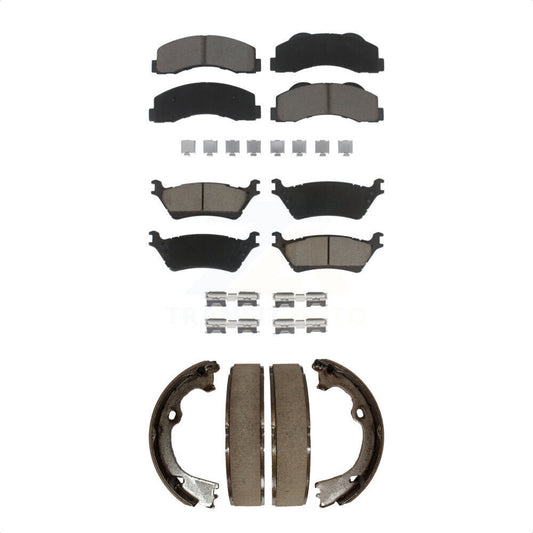 [Avant + Arrière] Kit de plaquette (céramique) de frein pour Ford F-150 KCN-100053