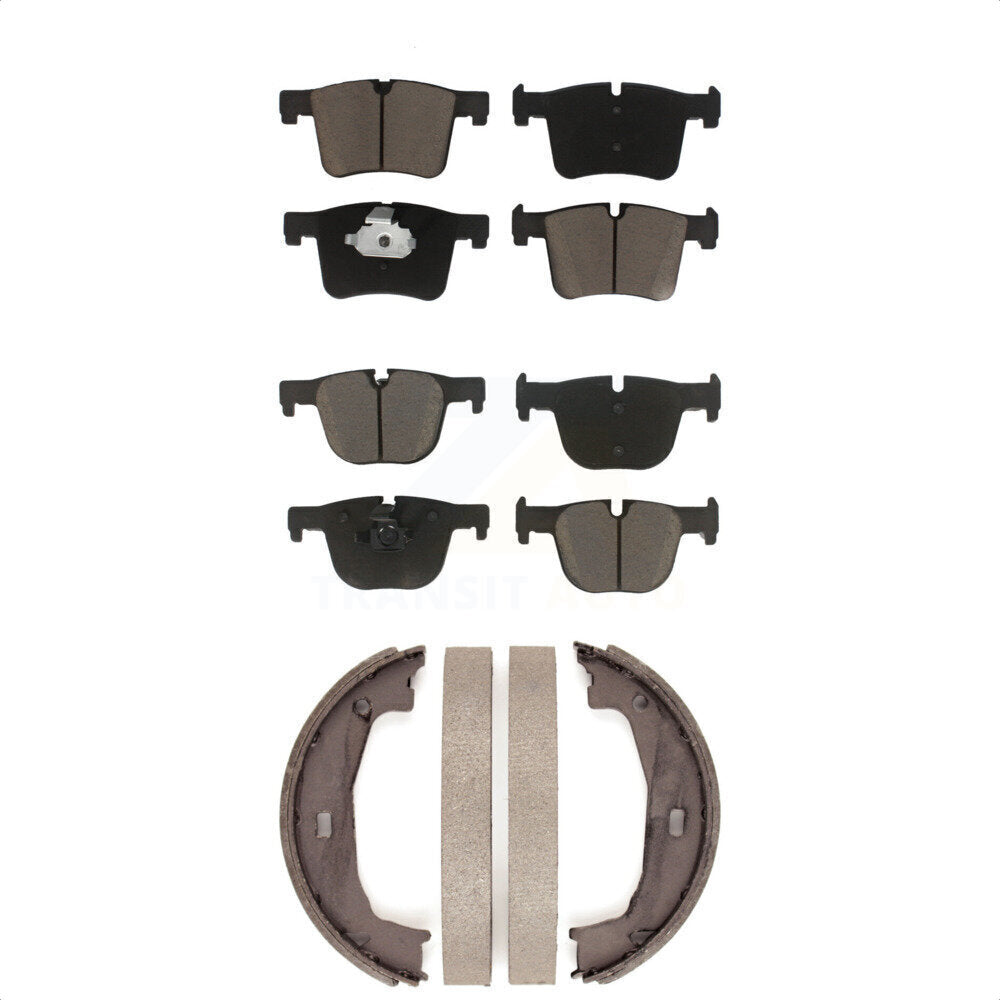 [Avant + Arrière] Kit de plaquette (céramique) de frein pour BMW 428i Gran Coupe sans Blue Painted Calipers KCN-100063 par Transit Auto