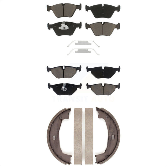 [Avant + Arrière] Kit de plaquette (céramique) de frein pour 2006 BMW Z4 Roadster 3.0si Coupe KCN-100064