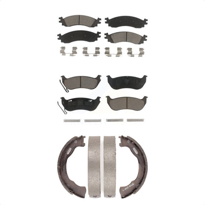 [Avant + Arrière] Kit de plaquette (céramique) de frein pour Ford Explorer Sport Trac Mercury Mountaineer KCN-100067