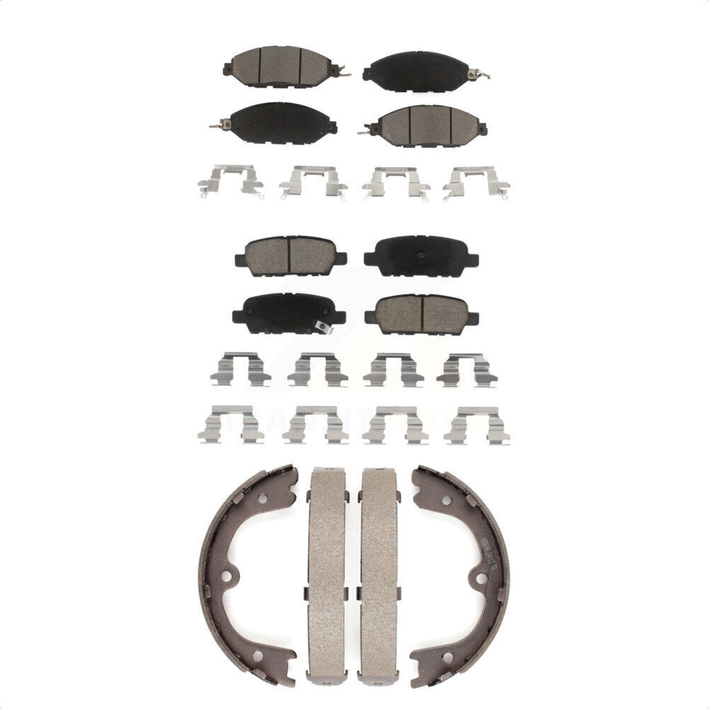 [Avant + Arrière] Kit de plaquette (céramique) de frein pour Nissan Pathfinder INFINITI JX35 QX60 KCN-100072