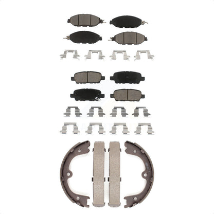 [Avant + Arrière] Kit de plaquette (céramique) de frein pour Nissan Pathfinder INFINITI JX35 QX60 KCN-100072