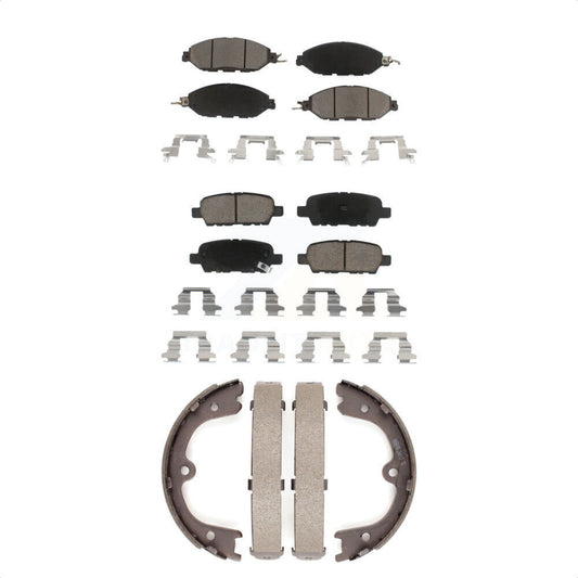 [Avant + Arrière] Kit de plaquette (céramique) de frein pour Nissan Pathfinder INFINITI JX35 QX60 KCN-100072