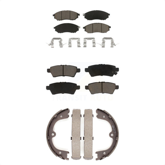 [Avant + Arrière] Kit de plaquette (céramique) de frein pour 2008-2012 Nissan Pathfinder 5.6L KCN-100073