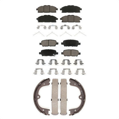 [Avant + Arrière] Kit de plaquette (céramique) de frein pour Nissan Quest KCN-100077