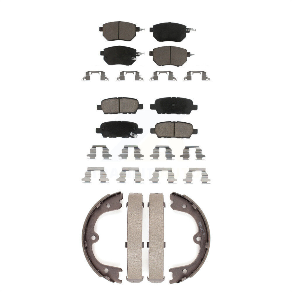 [Avant + Arrière] Kit de plaquette (céramique) de frein pour Nissan Murano KCN-100078