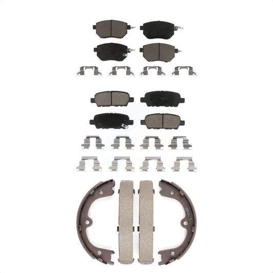 [Avant + Arrière] Kit de plaquette (céramique) de frein pour Nissan Murano KCN-100078