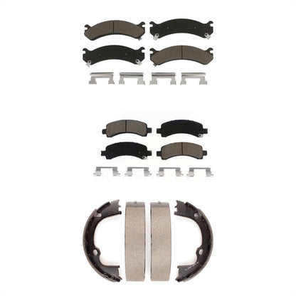 [Avant + Arrière] Kit de plaquette (céramique) de frein pour Chevrolet Express 3500 2500 GMC Savana KCN-100081