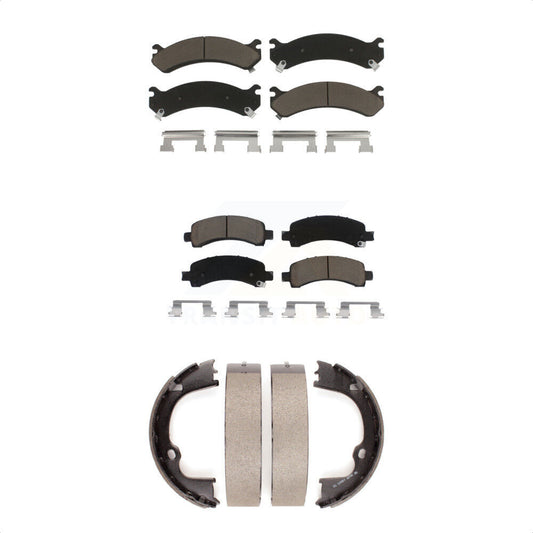 [Avant + Arrière] Kit de plaquette (céramique) de frein pour Chevrolet Express 3500 2500 GMC Savana KCN-100081
