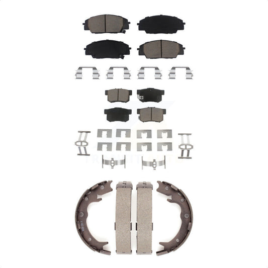 [Avant + Arrière] Kit de plaquette (céramique) de frein pour 2000-2006 Honda S2000 KCN-100085