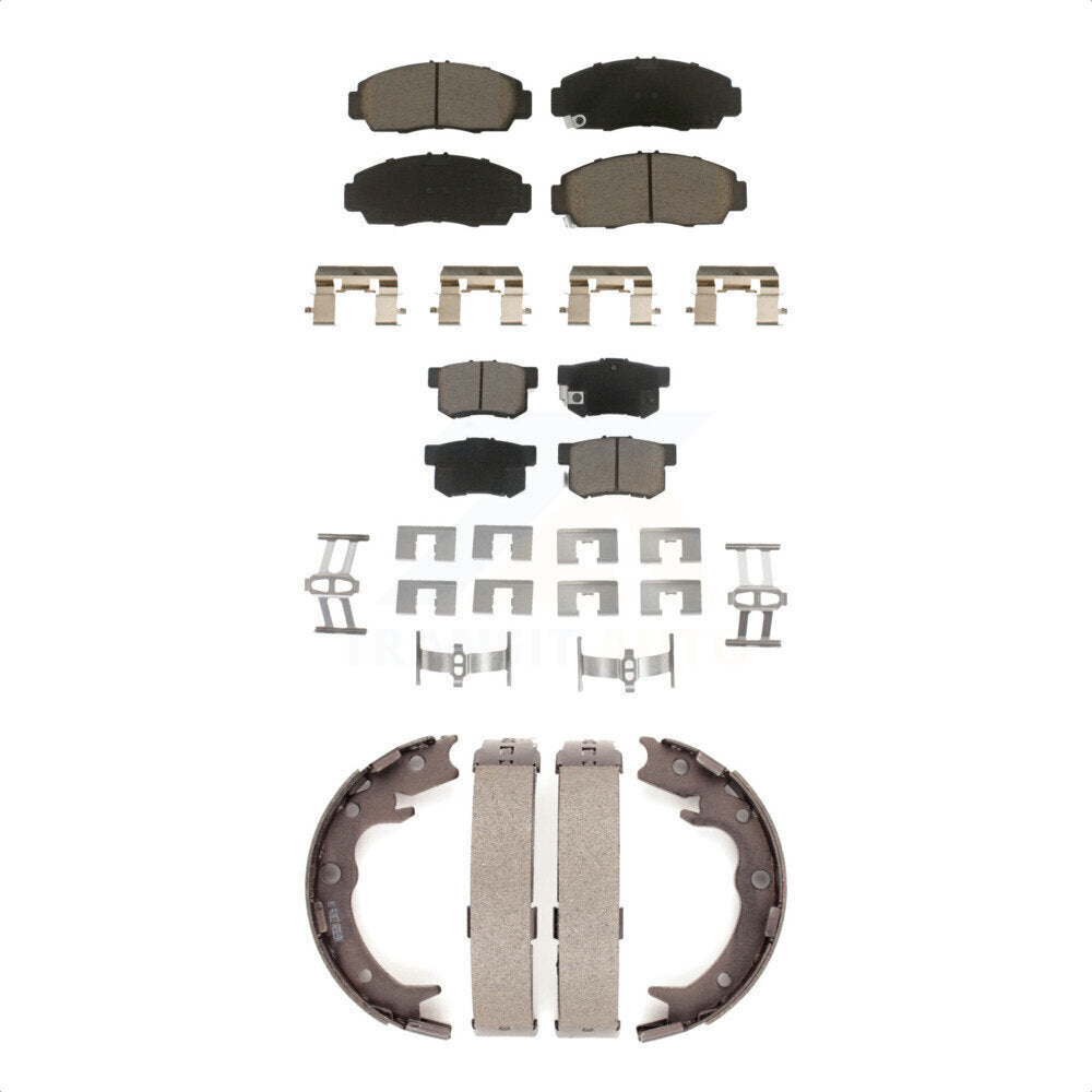 [Avant + Arrière] Kit de plaquette (céramique) de frein pour Acura TL RL CL KCN-100086