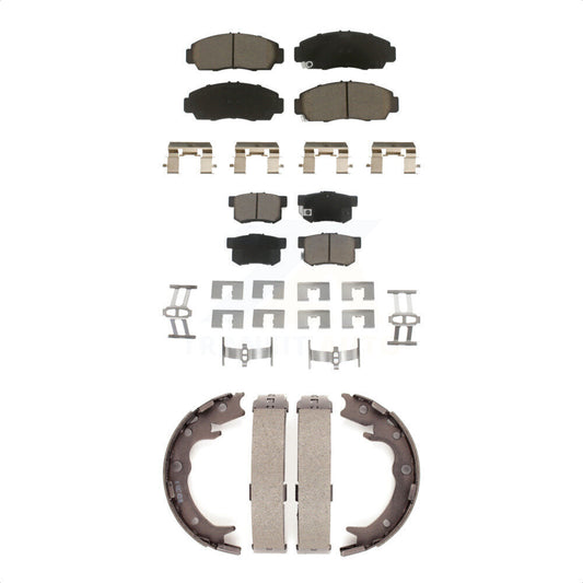 [Avant + Arrière] Kit de plaquette (céramique) de frein pour Acura TL RL CL KCN-100086
