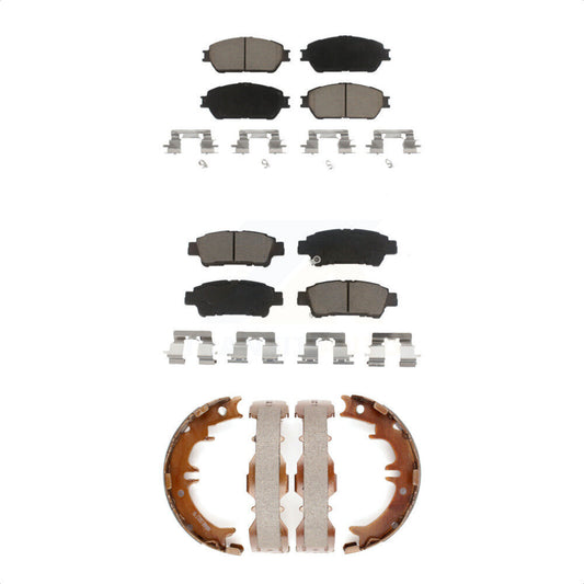 [Avant + Arrière] Kit de plaquette (céramique) de frein pour 2004-2010 Toyota Sienna KCN-100089