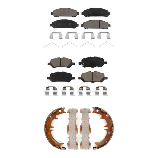 [Avant + Arrière] Kit de plaquette (céramique) de frein pour 2009-2016 Toyota Venza KCN-100090
