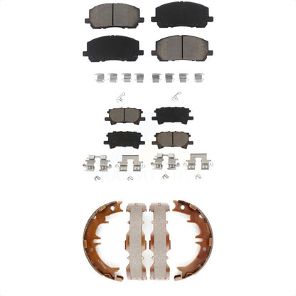 [Avant + Arrière] Kit de plaquette (céramique) de frein pour Toyota Highlander KCN-100091