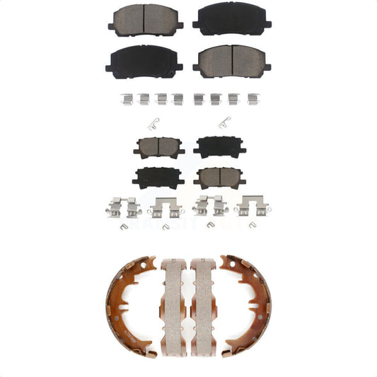 [Avant + Arrière] Kit de plaquette (céramique) de frein pour Toyota Highlander KCN-100091