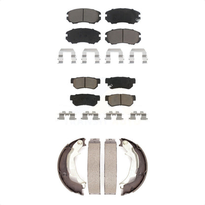 [Avant + Arrière] Kit de plaquette (céramique) de frein pour Hyundai Sonata Kia Optima KCN-100092