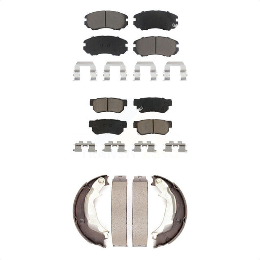 [Avant + Arrière] Kit de plaquette (céramique) de frein pour Hyundai Sonata Kia Optima KCN-100092