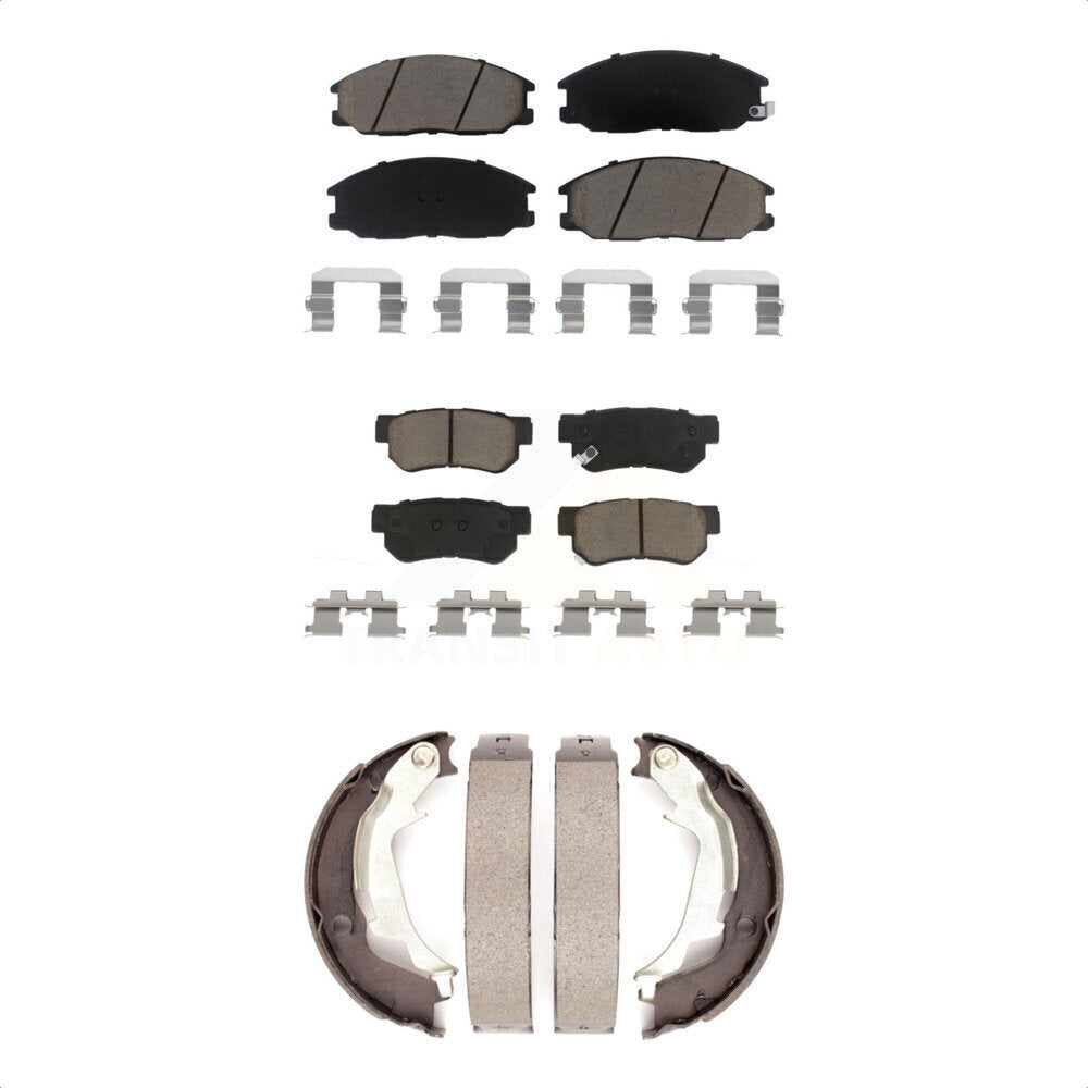 [Avant + Arrière] Kit de plaquette (céramique) de frein pour Hyundai XG350 XG300 KCN-100093 par Transit Auto