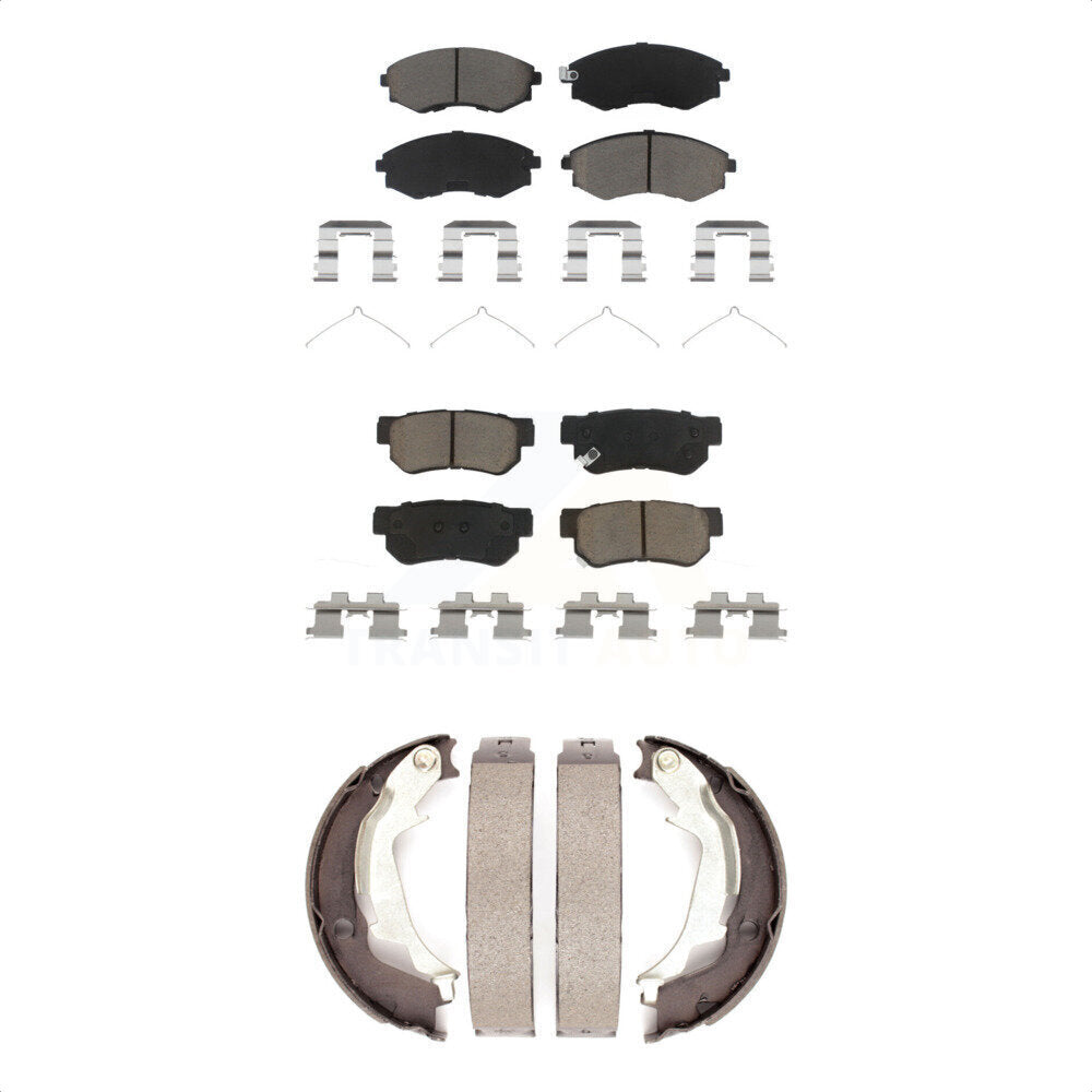 [Avant + Arrière] Kit de plaquette (céramique) de frein pour Hyundai Sonata Kia Optima KCN-100095