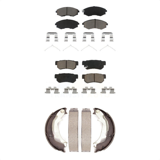 [Avant + Arrière] Kit de plaquette (céramique) de frein pour Hyundai Sonata Kia Optima KCN-100095