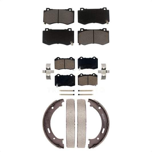 [Avant + Arrière] Kit de plaquette (céramique) de frein pour 2006-2010 Jeep Grand Cherokee SRT8 KCN-100097