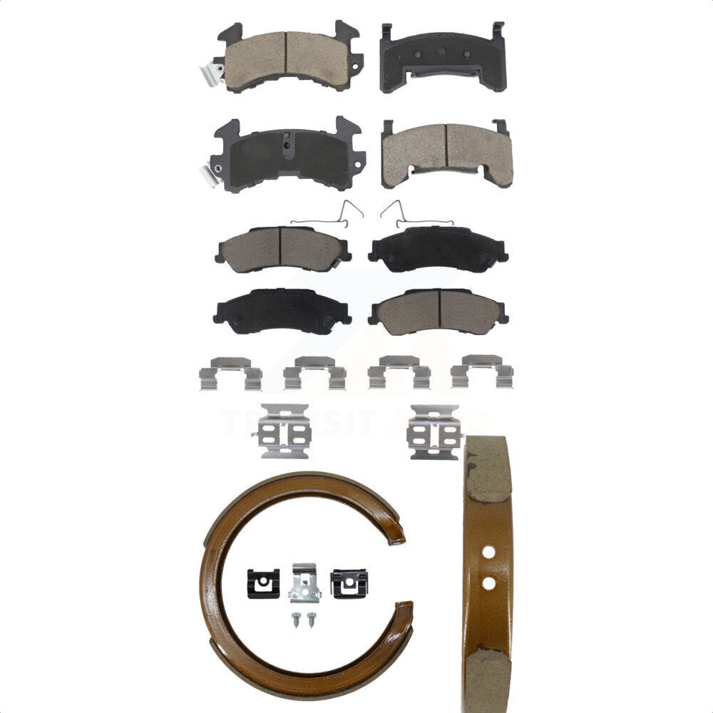 [Avant + Arrière] Kit de plaquette (céramique) de frein pour Chevrolet S10 GMC Sonoma KCN-100101