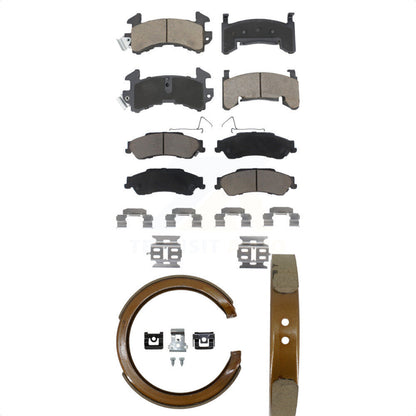 [Avant + Arrière] Kit de plaquette (céramique) de frein pour Chevrolet S10 GMC Sonoma KCN-100101