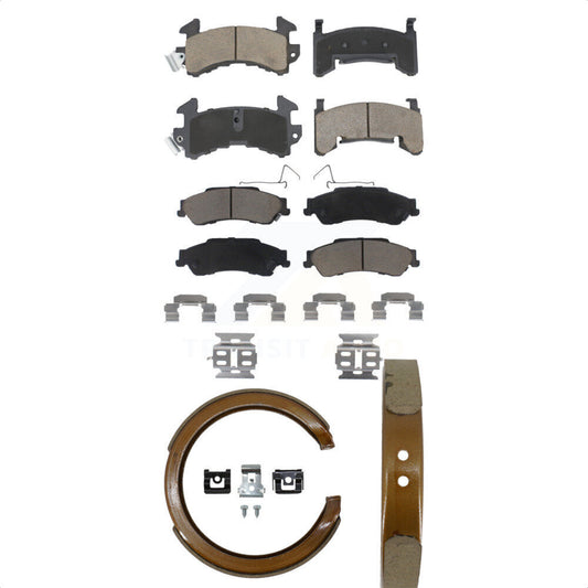 [Avant + Arrière] Kit de plaquette (céramique) de frein pour Chevrolet S10 GMC Sonoma KCN-100101