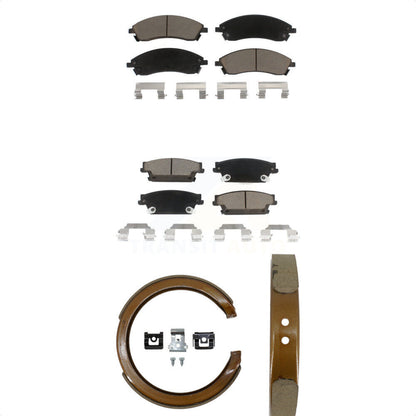[Avant + Arrière] Kit de plaquette (céramique) de frein pour Cadillac SRX CTS KCN-100102